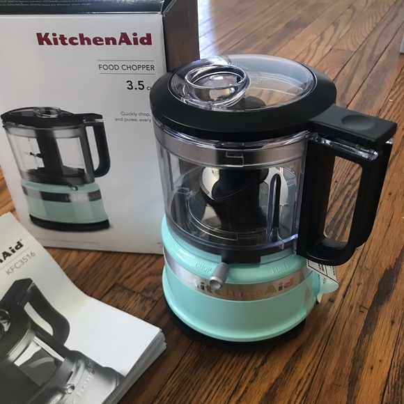 Kitchenaid Kitchen Kitchenaid Mini Food Chopper 35 Cup Ice Blue Poshmark